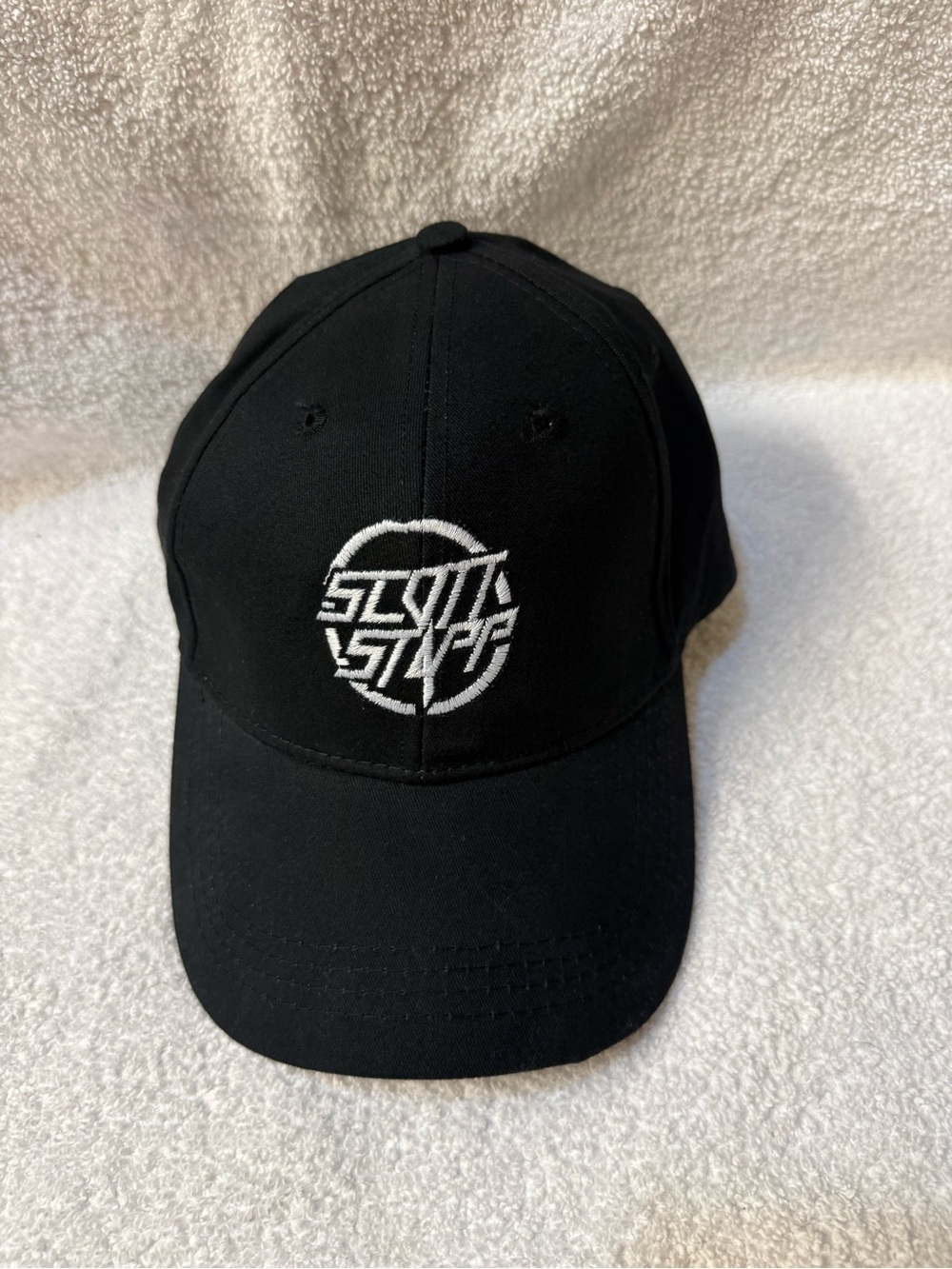 Scott Stapp Black Embroidered Logo Baseball Cap